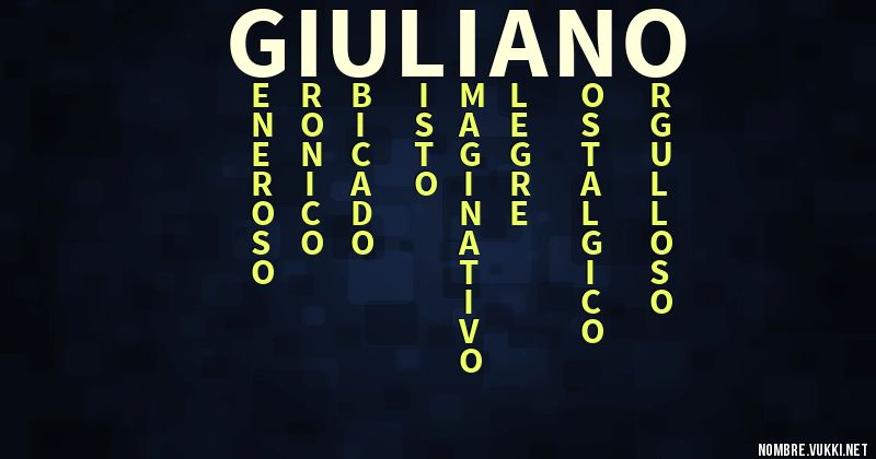 Acróstico giuliano