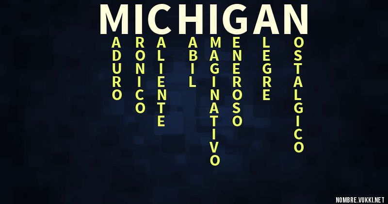 Acróstico michigan