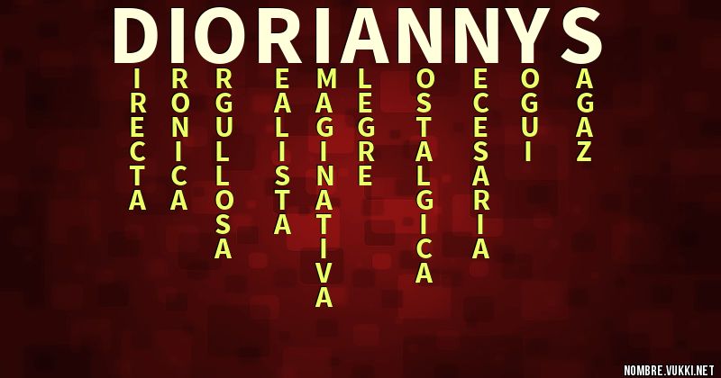 Acróstico dioriannys