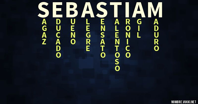 Acróstico sebastiam