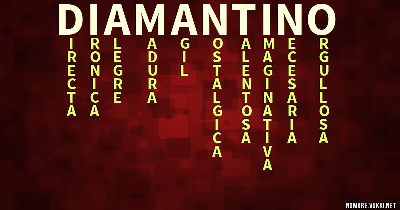Acróstico diamantino