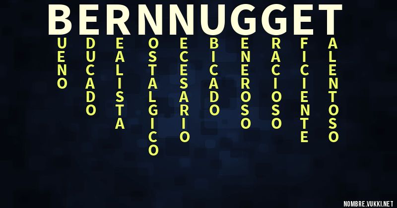 Acróstico bernnugget