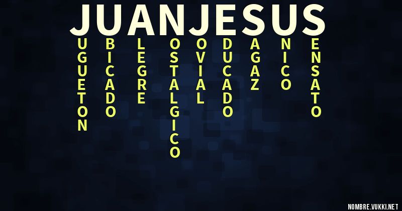 Acróstico juan jesús