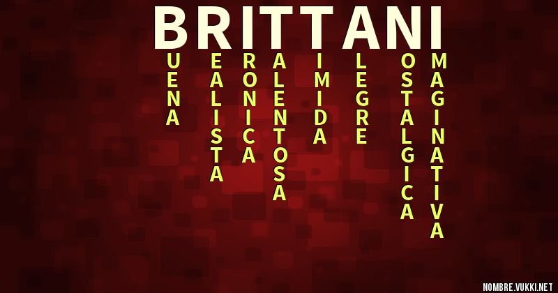Acróstico brittani
