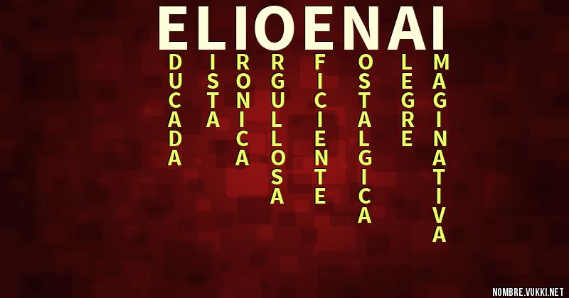 Acróstico elio enai