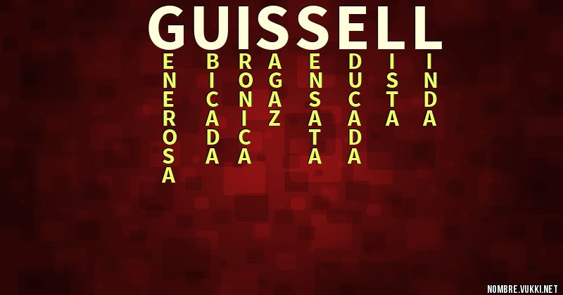 Acróstico guissell