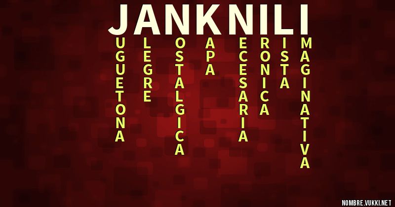 Acróstico janknili