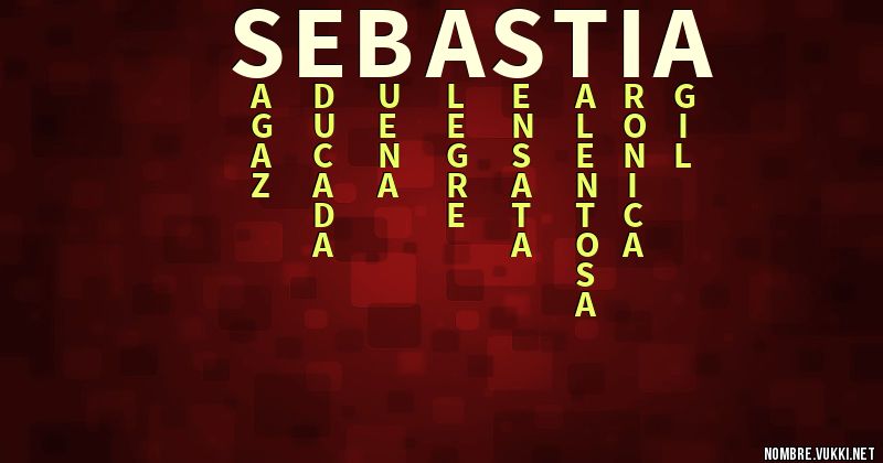 Acróstico sebastia