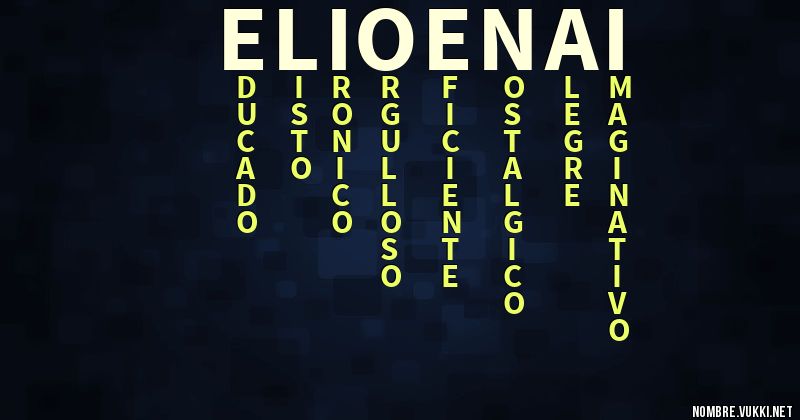 Acróstico elio enai