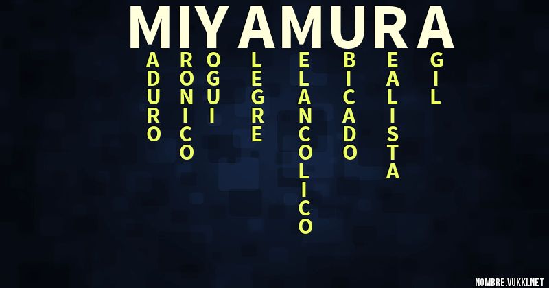 Acróstico miyamura
