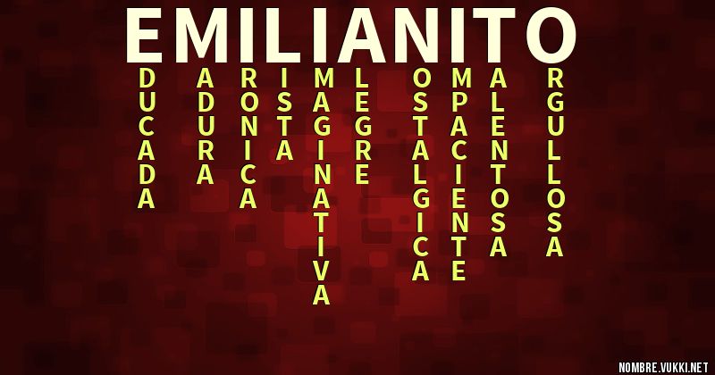 Acróstico emilianito
