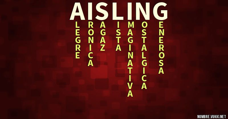 Acróstico aisling