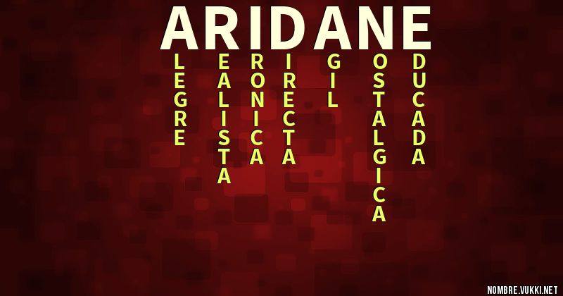 Acróstico aridane