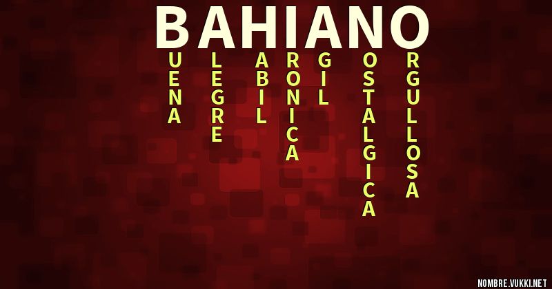 Acróstico bahiano1