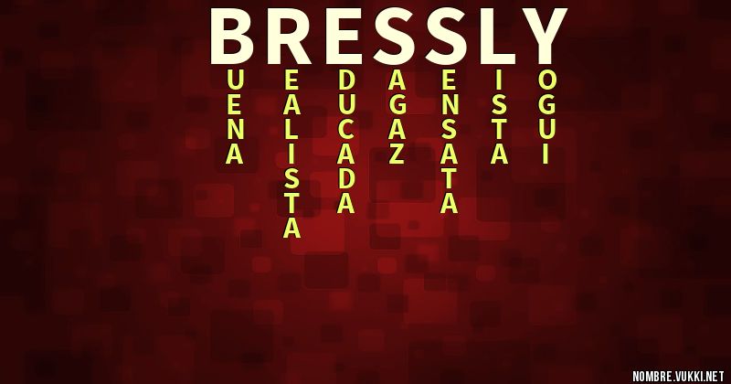 Acróstico bressly