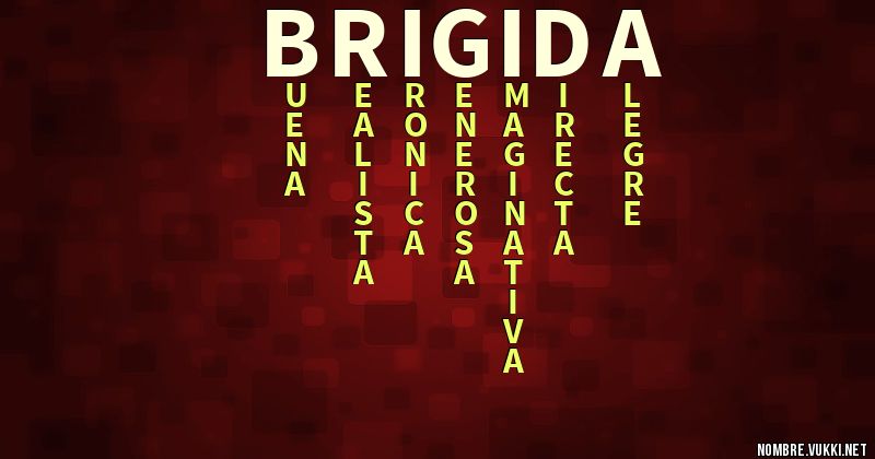 Acróstico brigida