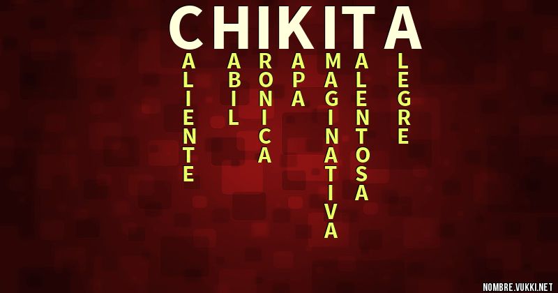 Acróstico chikita