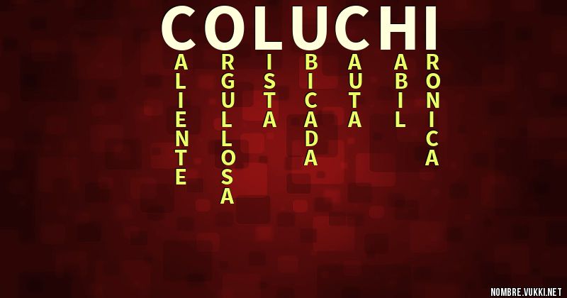 Acróstico coluchi