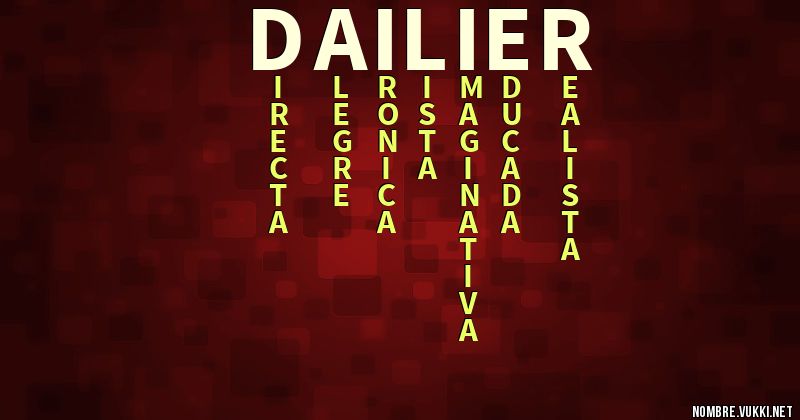 Acróstico dailier