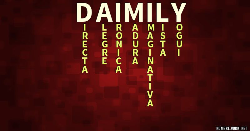 Acróstico daimily