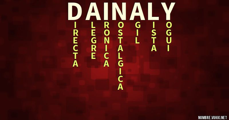 Acróstico dainaly