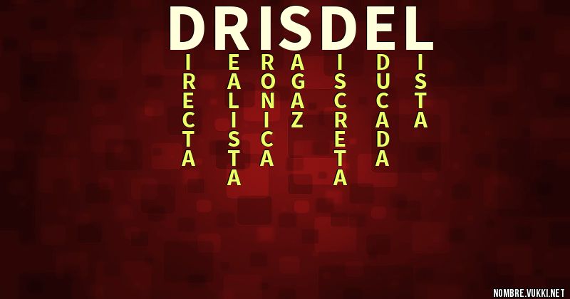 Acróstico drisdel