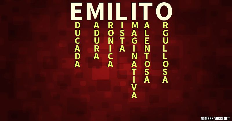 Acróstico emilito