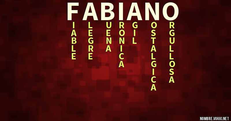 Acróstico fabiano