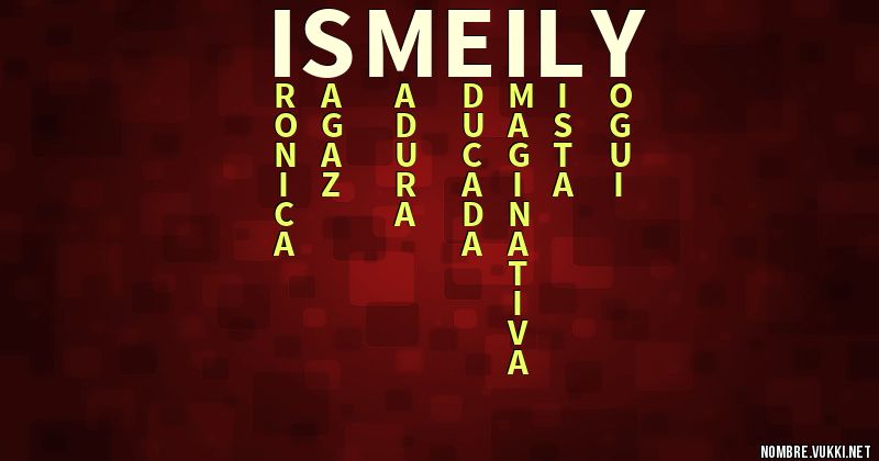 Acróstico ismeily