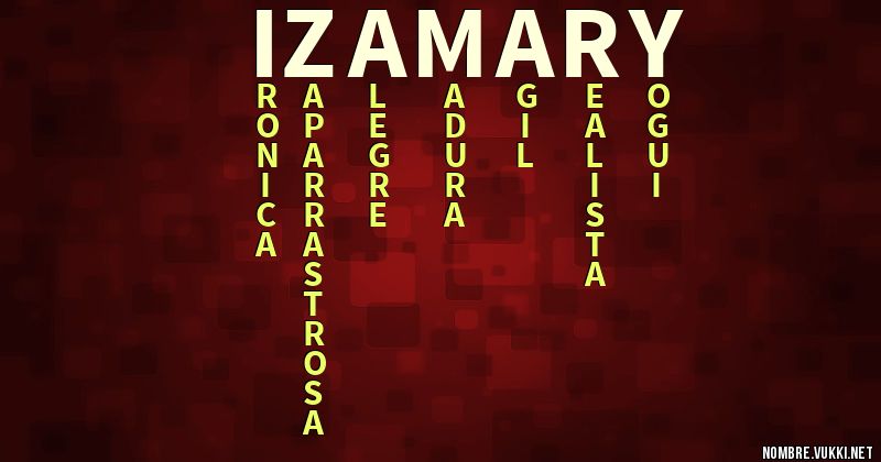 Acróstico izamary