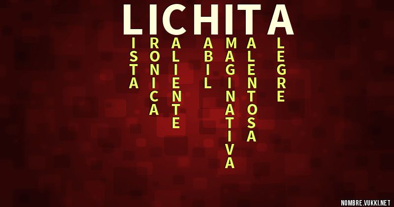 Acróstico lichita