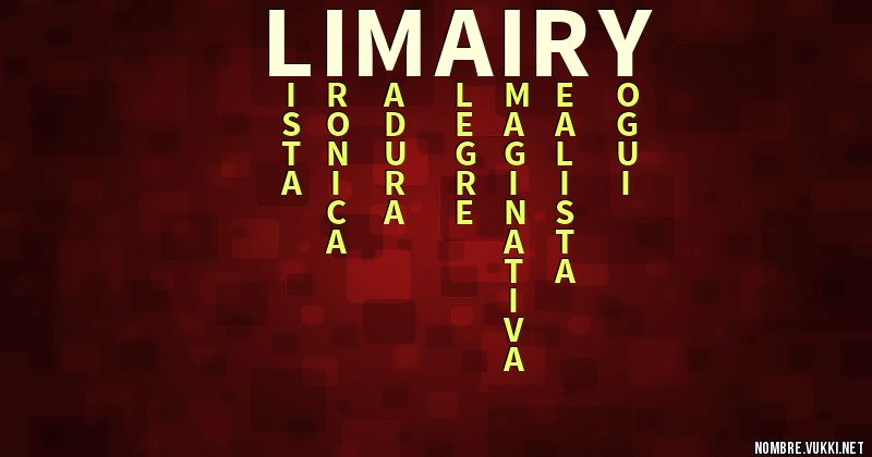 Acróstico limairy