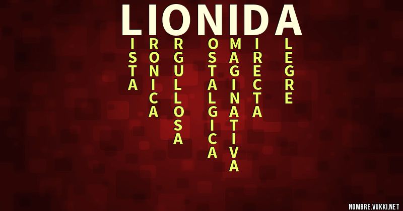 Acróstico lionida