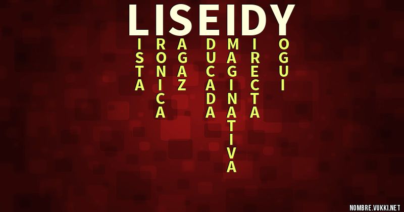 Acróstico liseidy