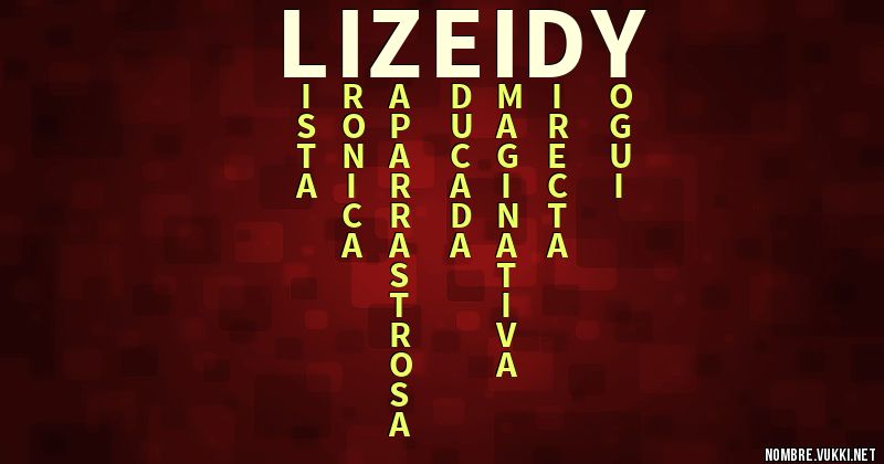 Acróstico lizeidy