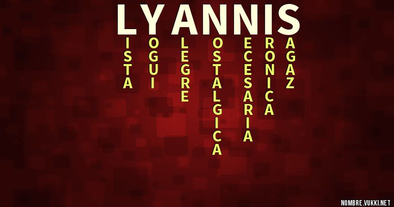 Acróstico lyannis