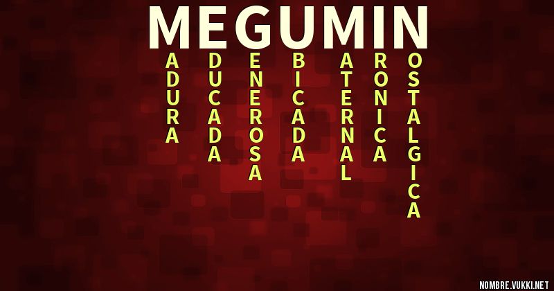 Acróstico megumin