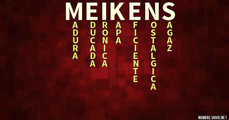 Acróstico meikens