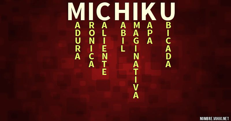 Acróstico michiku