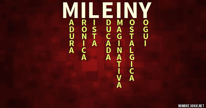 Acróstico mileiny