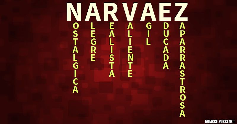 Acróstico narváez