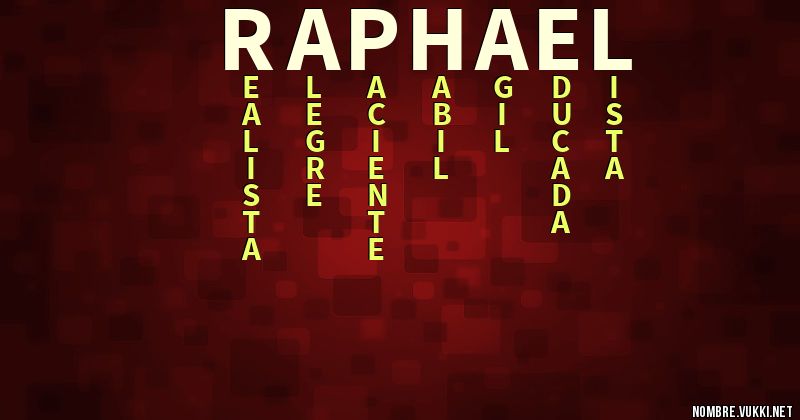 Acróstico raphael