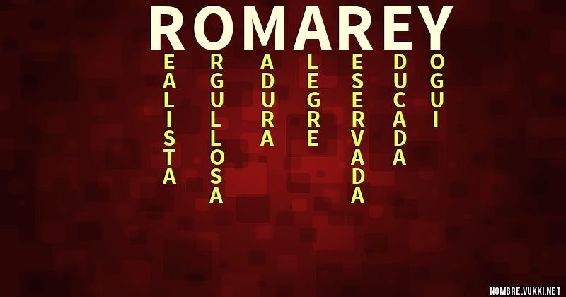 Acróstico romarey