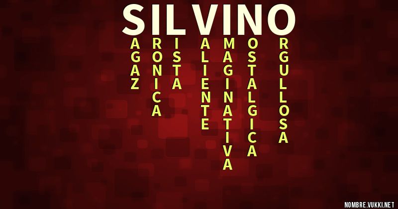 Acróstico silvino