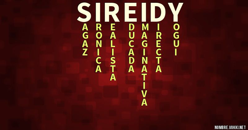 Acróstico sireidy