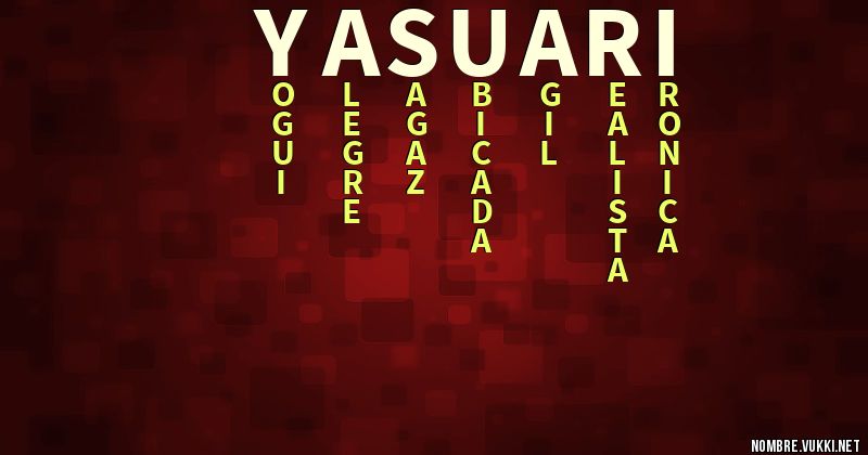 Acróstico yasuari