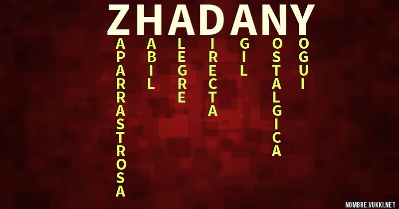 Acróstico zhadany