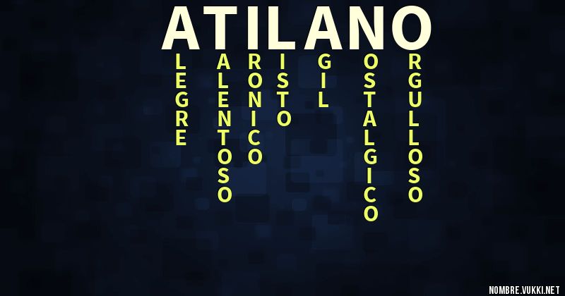 Acróstico atilano