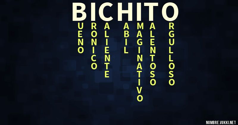 Acróstico bichito