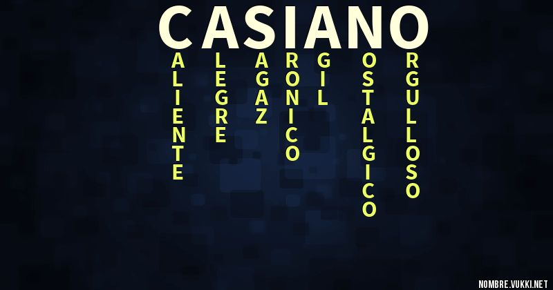 Acróstico casiano